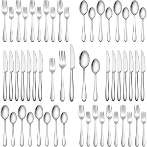 image:image20Piece Silverware Set Wildone Stainless Steel Flatware Set Service for 4 Tableware Cutlery Set for Home Kitchen Hotel Restaurant Mirror Polished Dishwasher Safe30 Piece